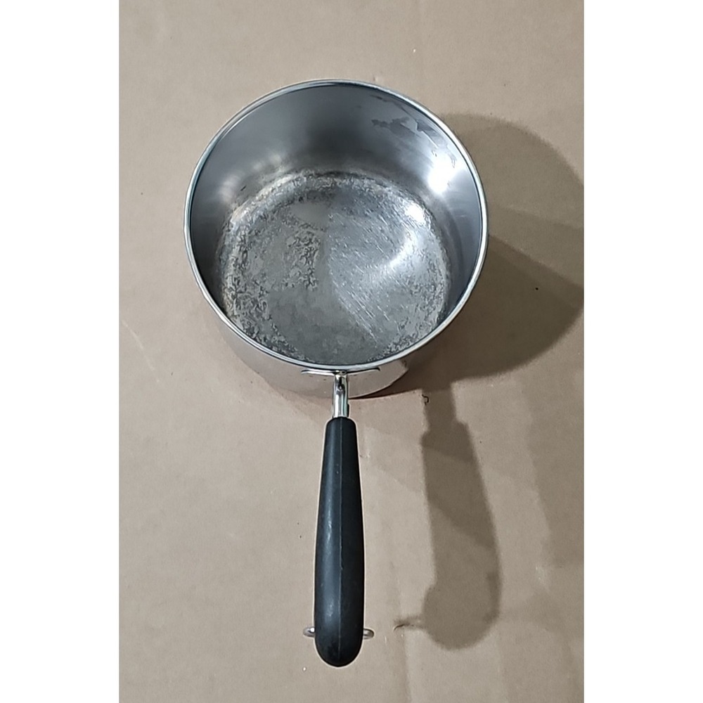 Revere Ware Copper Clad Bottom 1 1/2 Quart 1.5 qt Sauce Pan & Wrong  Lid - Picture 5 of 9